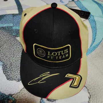 LOTUS F1 TEAM 사인 포함 캡