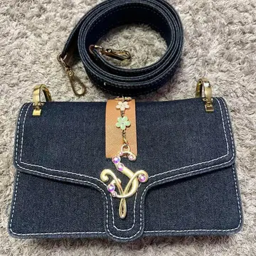 사만사 베가 숄더백 데님