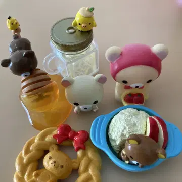 리락쿠마 가챠가챠 6개 세트