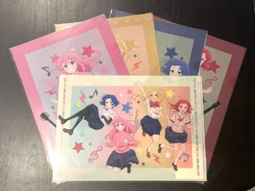 봇치 더 록! 전시회 A4 클리어 파일 전 5종 밴딩 봇치더록