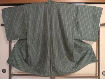 세탁 가능한 겉옷 롱 겉옷 기장 100cm 모시잎 무늬