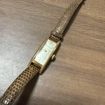 PL6 작동품 lady seiko 골드 수동 와인딩 시계 앤티크