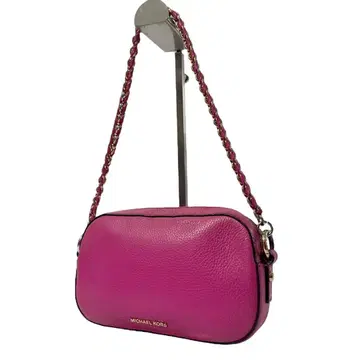 마이클코어스 체인 핸드백 로고 숄더백 핑크