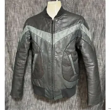 nonnative 소가죽 카우 레더 블루종 자켓 라이더스 S 블랙
