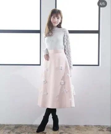 chesty 플라워 스커트 핑크 사이즈 1