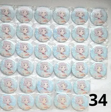 카츠라기 리리아 가라오케 마네키네코 캔뱃지 학원 아이돌 마스터 46점
