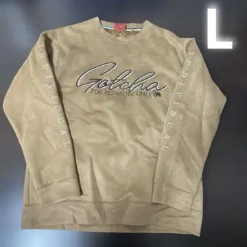 Gotcha 브라운 트레이닝복 뒷면 보아 L