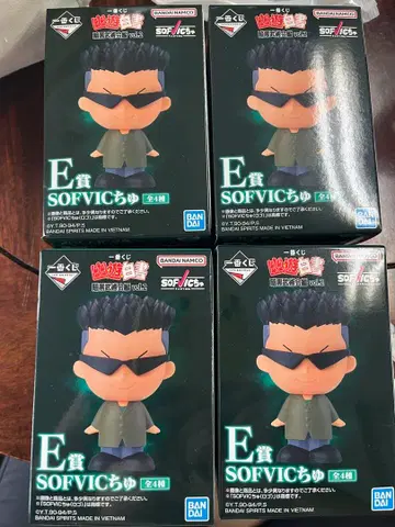 반다이 SOFVI E상 피규어 4개 세트 유유백서