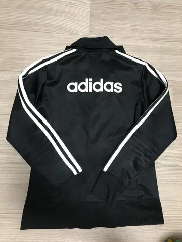 adidas 블랙 집업 저지