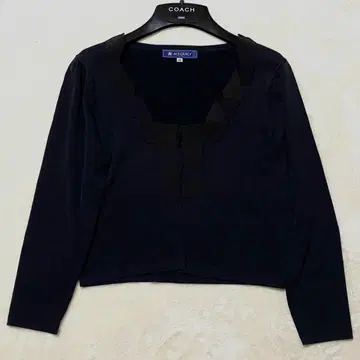 [ 새상품급 ] 엠즈 그레이시 가디건 블랙 M