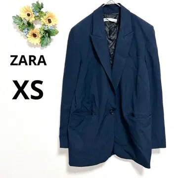 a3966 ZARA 자라 여성용 자켓 네이비