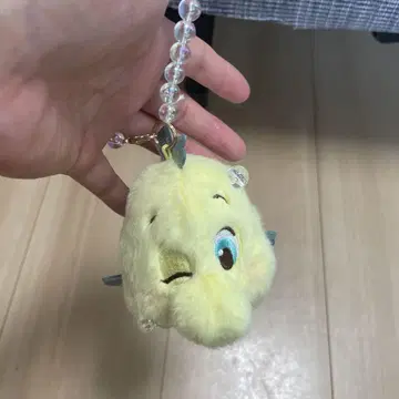 [ 10월 말까지 ] 인어공주 플라운더 마스코트 키링