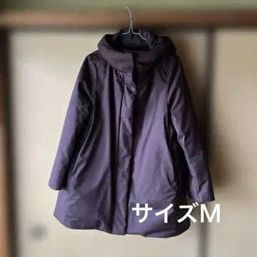 유니클로 하이브리드 다운 자켓 퍼플