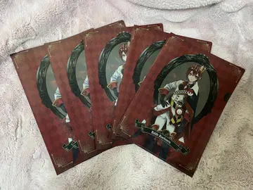 트위스티드 원더랜드 리들 클리어 파일 5장 세트