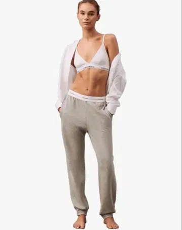 Calvin KleinIcon 프렌치 테리 조거 팬츠 QS7271