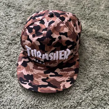 THRASHER 카모플라쥬 캡