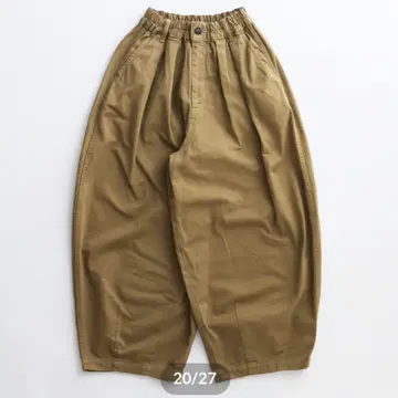 harvesty 바베스티 서커스 벌룬 팬츠 베이지