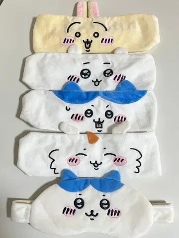 치이카와 헤어밴드 안대