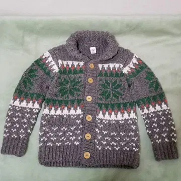 AIGLE 에이글 카우친 스웨터 니트 자켓 가디건