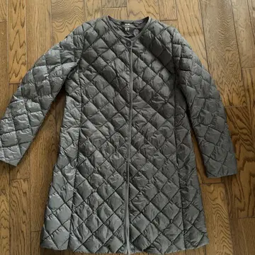 UNIQLO 그레이 퀼팅 코트 L 사이즈