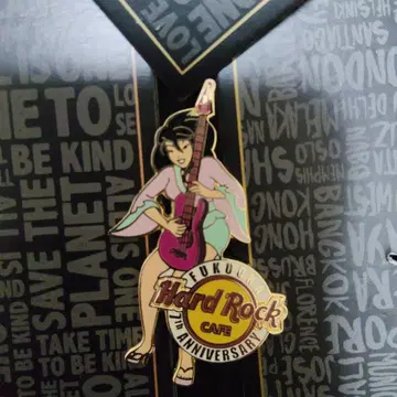 하드 록 카페(Hard Rock Cafe) 후쿠오카 핀