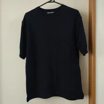 UNITED ARROWS 네이비 니트 숏슬리브