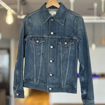 HYKE 데님 자켓 사이즈 2 다크 블루