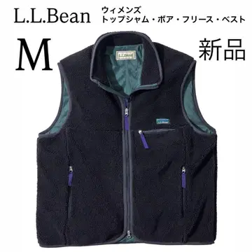 L.L.Bean 우먼 탑샴 보아 플리스 베스트 새상품
