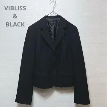 새상품급 [ VIBLISS & BLACK ] 테일러드 자켓 블랙 포멀