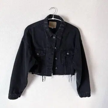 SHEIN 크롭 데님 자켓 M