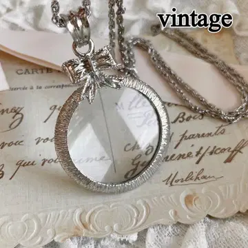 빈티지 루페 디자인 목걸이