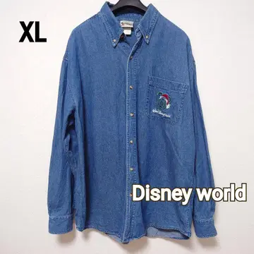 디즈니 월드 XL 데님 셔츠