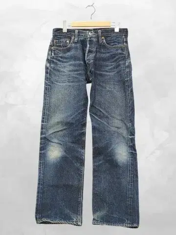 드님 Lot 66 버튼 플라이 5P 테이퍼드 데님 팬츠 30