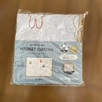 미피 마그넷 커튼 약 52cm x 약 70cm