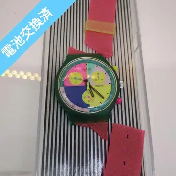 가동 Swatch Chrono Flash Arrow SCL100