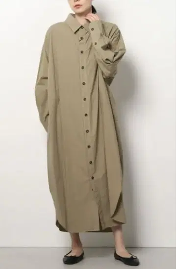 THE SHINZONE/WINDY SHIRT DRESS 20SMSOP59