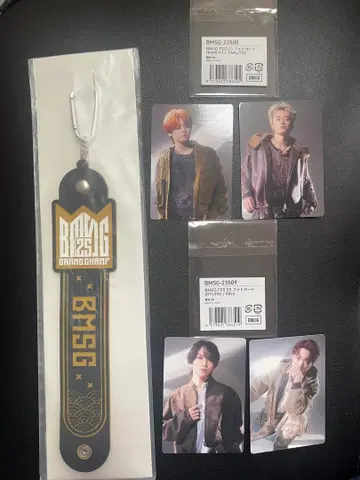 BMSG 복권 타월 홀더 포토 카드 세트