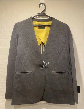 [투모로우랜드] 울 노카라 자켓