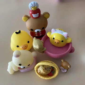 리락쿠마 가챠가챠 6개 세트