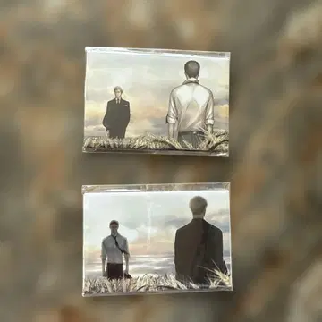 날개짓하는 새는 날지 않는다 마그넷 2개 세트