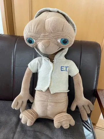 ET 후드티 착용 빅 봉제 인형 유니버셜 스튜디오