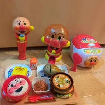 최종 가격 인하 호빵맨 완구 묶음 판매 + 호빵맨 다이컷 타월