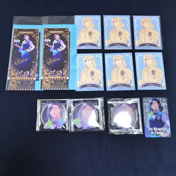 올리비에 캔뱃지 티켓풍 특전 카드 바니타스의 수기