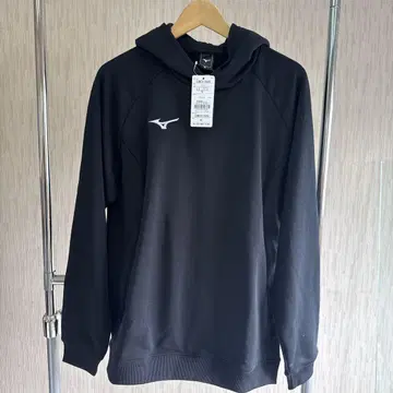 Mizuno 맨투맨 후드티 XL 32MC01769 블랙