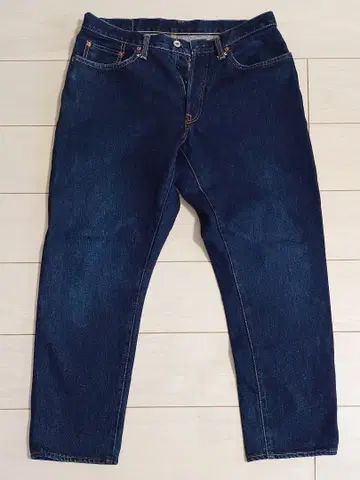 SANCA 15.5온스 데님 테이퍼드 5P 팬츠 size2