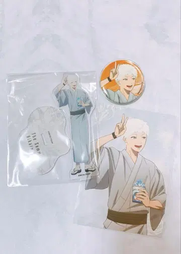 빛이 죽은 여름 빛 아크릴 스탠드 캔뱃지 엽서 3종 세트