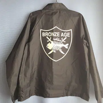 BRONZE AGE 나일론 자켓 사이즈 L 초레어품 USA 블랙