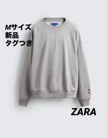 [ 완판템 ] ZARA CHAMPION ZARA 패치 크루넥 맨투맨