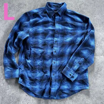 pendleton 펜들턴 보더 셔츠 옴브레 셔츠 플란넬 셔츠