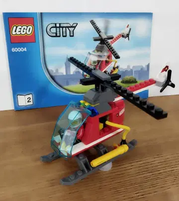 LEGO CITY 헬리콥터 60004